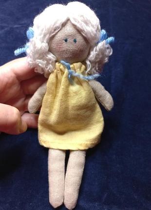 Лялька текстильна анжела2 фото