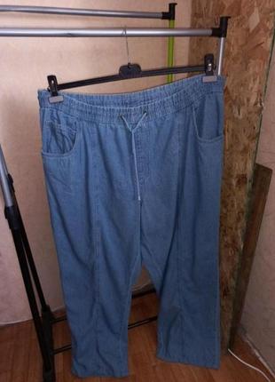 Мега удобные джинсы 60-62 размер1 фото