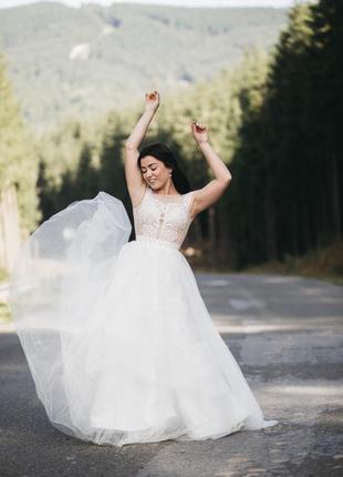 Весільня сукня!3 фото