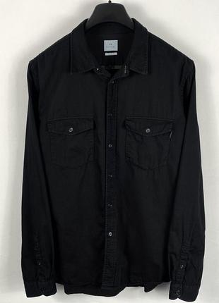 Сорочка чорна ps paul smith