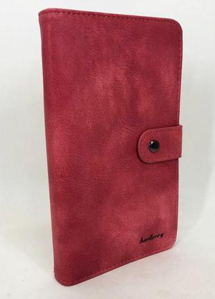 Жіночий гаманець baellerry jc224, стильний жіночий гаманець, гаманець міні дівчині. колір: рожевий1 фото