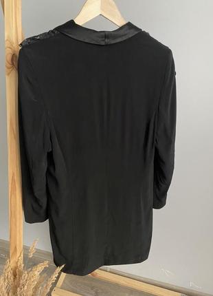 Эксклюзивный винтажный пиджак жакет lotz кружево атлас6 фото