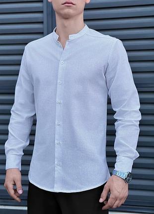 Сорочка чоловіча з льону льняна