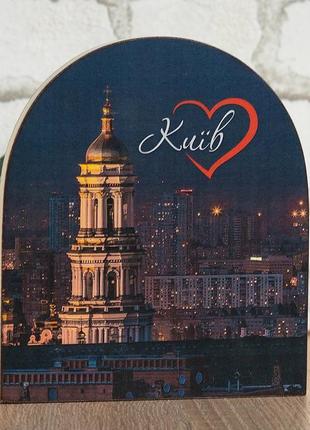 Вічний календар "міста україни. київ ♥", розмір 160х140х60 мм2 фото