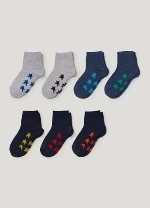 Шкарпетки 7 шт c&a оригінал