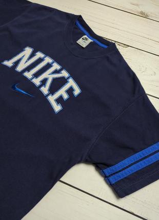 Мужская футболка в винтажном стиле nike vintage / найк оригинал / оверсайз плечи / oversize5 фото