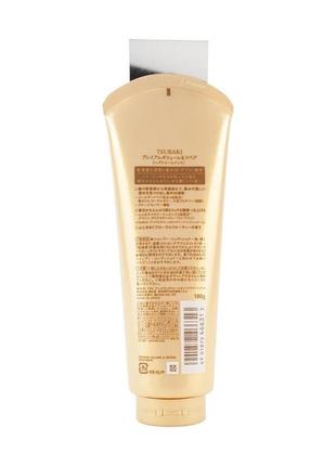 Відновлювальний тритмент-маска для волосся shiseido tsubaki premium repair hair treatment, 180 гр.4 фото