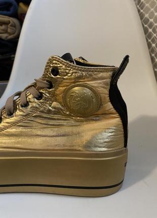 Кросівки diesel astico gold sneakers5 фото
