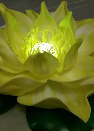 Квітка лотоса ,декор. ручна робота6 фото