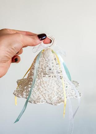 Новогоднее украшение "колокольчик" / украшения на елку / рождественский декор