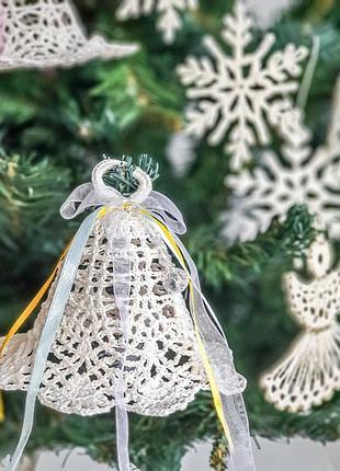 Новогоднее украшение "колокольчик" / украшения на елку / рождественский декор