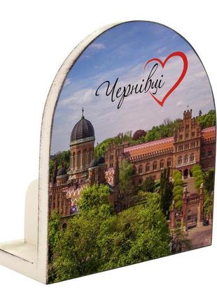 Вечный календарь "города украины. черновцы ♥", размер 160х140х60 мм2 фото