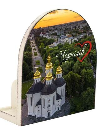 Вечный календарь "города украины. чернигов ♥", размер 160х140х60 мм2 фото