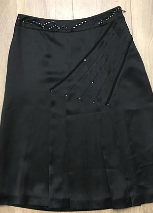 Шелковая юбочка в новом состоянии.