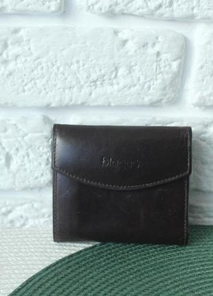 Компакний гаманець для невеличкої сумочки blaque. натуральна шкіра.