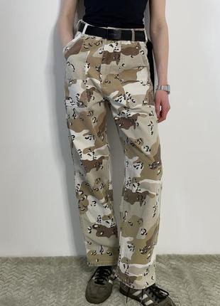 Cargo topshop pants y2k карого джинси прямого крою2 фото