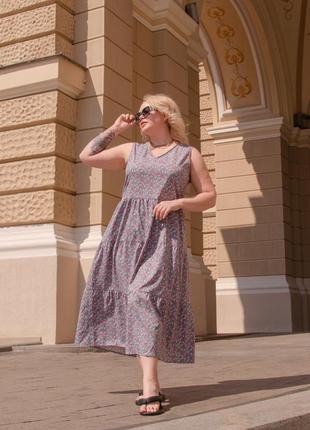 Жіночий літній сарафан (50-56) idiali (3171819)