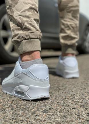 Sale! кросівки чоловічі air max білі9 фото