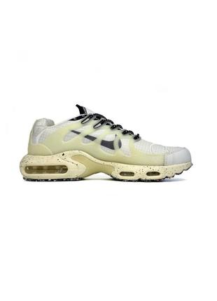 👟nike air max tn terrascape plus (белые с бежевым)5 фото