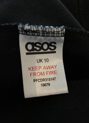 Черное платье asos с открытой спиной8 фото