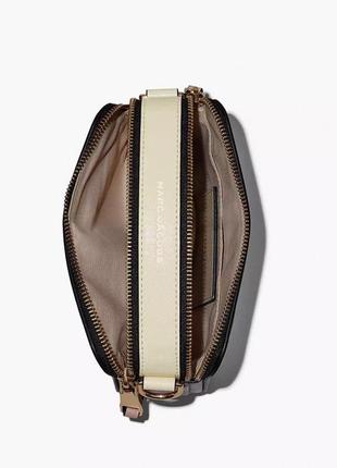 Сумка брендовая marc jacobs the snapshot khaki multi bag кожа оригинал5 фото