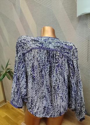 Красивая шёлковая рубашка блузка5 фото