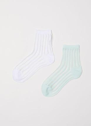 Шкарпетки 2шт оригінал h&m