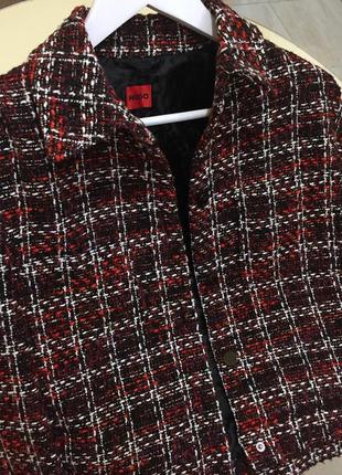 Новий.піджак жакет брендовий boss hugo boss jacket оригінал size it 385 фото