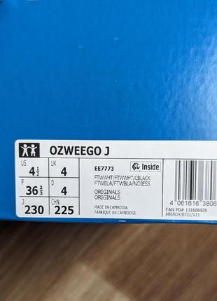 Кроссовки adidas ozweego 22,5см4 фото