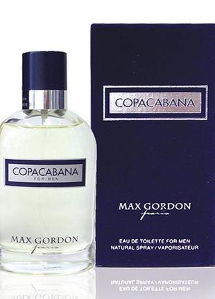 Men's copacabana max gordon макс гордон копакабана 100 ml1 фото