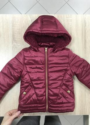 Тепла зимова куртка від kids dunnes stores. вік 3-4 роки