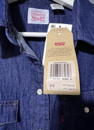 Джинсова сорочка levis5 фото