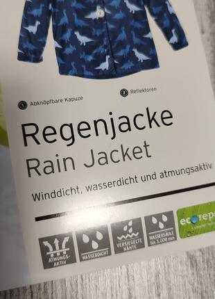 Куртка дождевик грязепруф без утеплителя tchibo 122/1283 фото