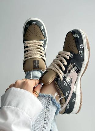 Кросівки travis scott x nike sb dunk low8 фото