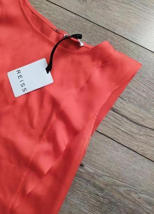 Нова атласнс блузка яркого кольору дорогого бренду3 фото
