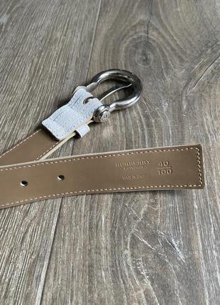 Ремінь burberry london vintage belt7 фото