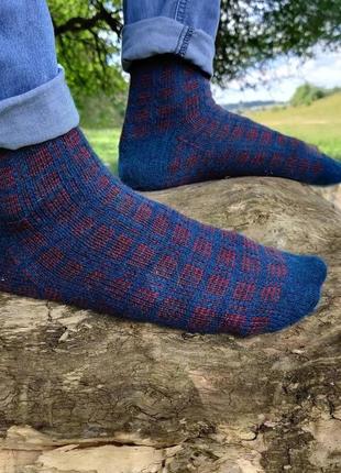 Шкарпетки чоловічі картаті