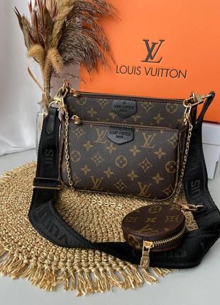 Женская сумочка louis vuitton multi black