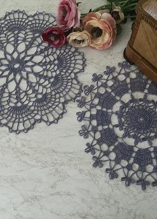 Набор салфеток  «стальной».