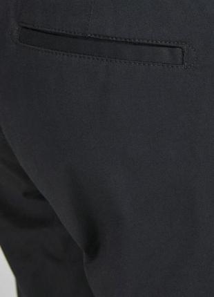 Коттоновые черные брюки чинос jack &amp;jones4 фото