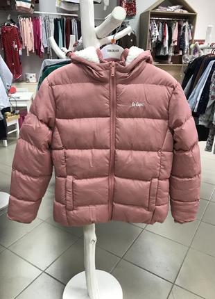 Дуже тепла зимова куртка lee cooper 9-10р, оригінал