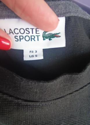 Футболка lacoste sport р.s7 фото