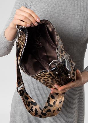 Женская сумка с леопардовым принтом 6759 s3 фото