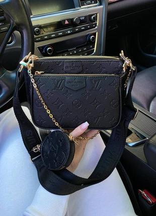 Женская сумочка louis vuitton multi black