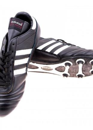 Бутси adidas copa mundial  (чорно-сині)1 фото