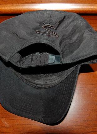 Крутая черная гольф кепка бейсболка cobra golf, оригинал, на окружность головы до 58 см.4 фото