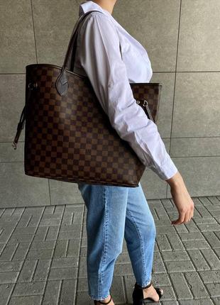 Женская сумка lneverfull brown5 фото