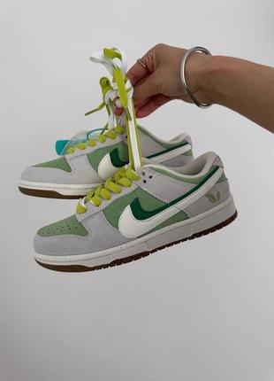 Nike sb dunk  ‘85 double swoosh green premium7 фото