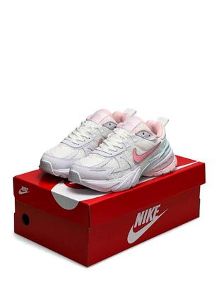 Женские кроссовки nike runtekk wmns white pink6 фото