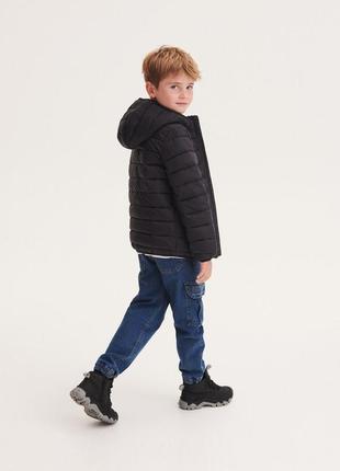 Куртка стеганка на весну-осень для мальчика 9 лет4 фото